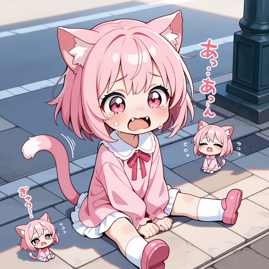 ちーちゃんになっちゃったねこちゃん