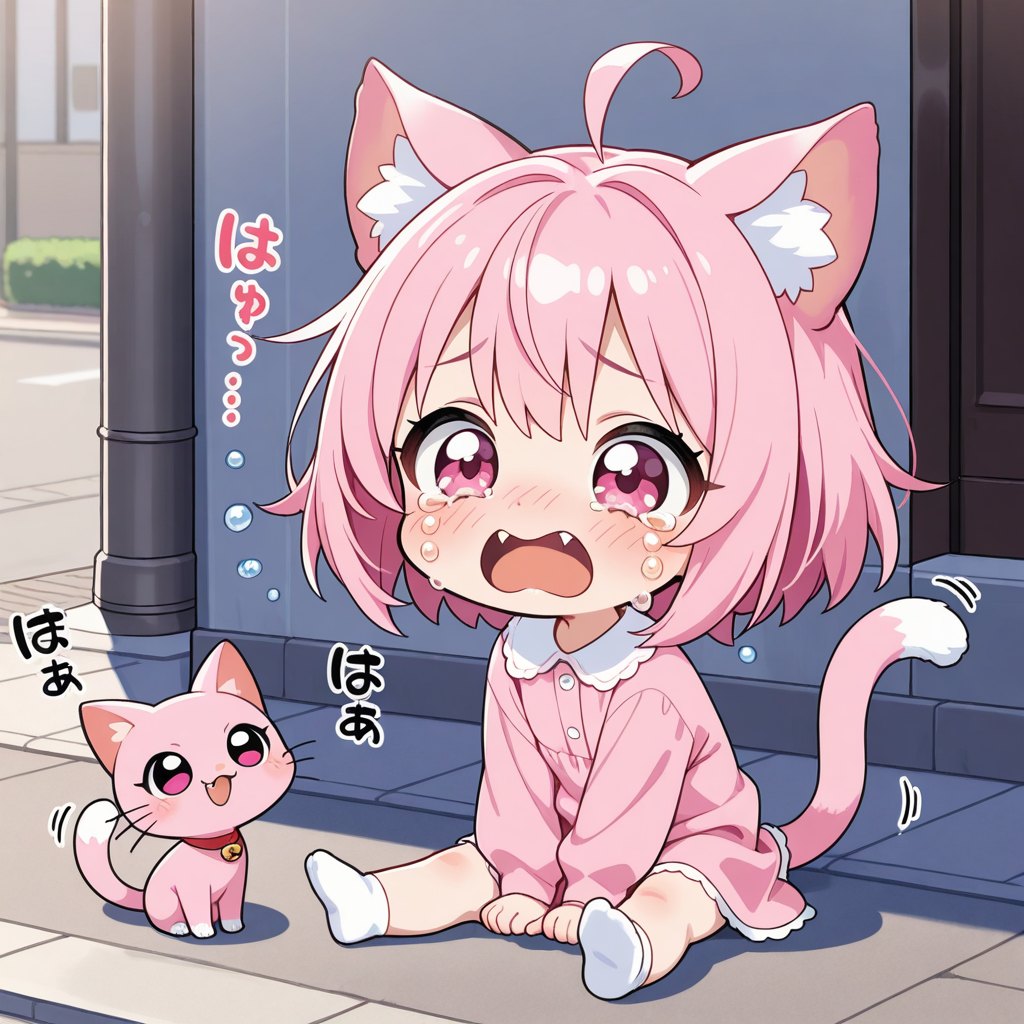 ちーちゃんになっちゃったねこちゃん