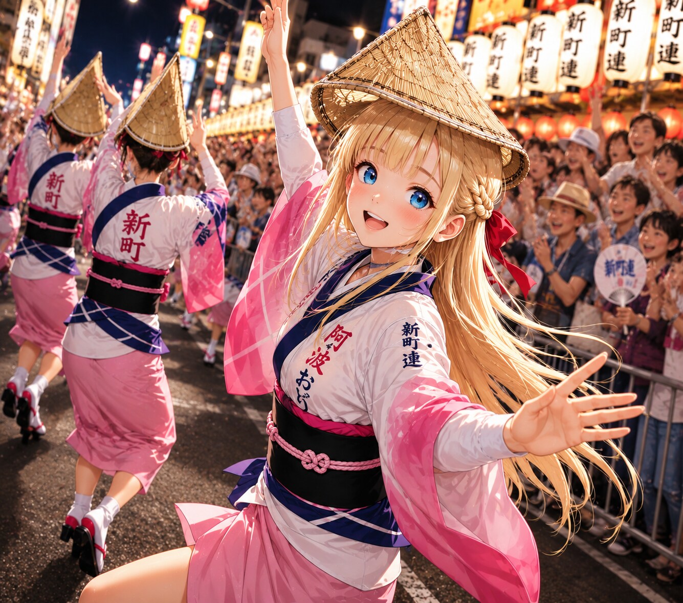 本日は「徳島市阿波踊り初日」 | の人気AIイラスト・グラビア