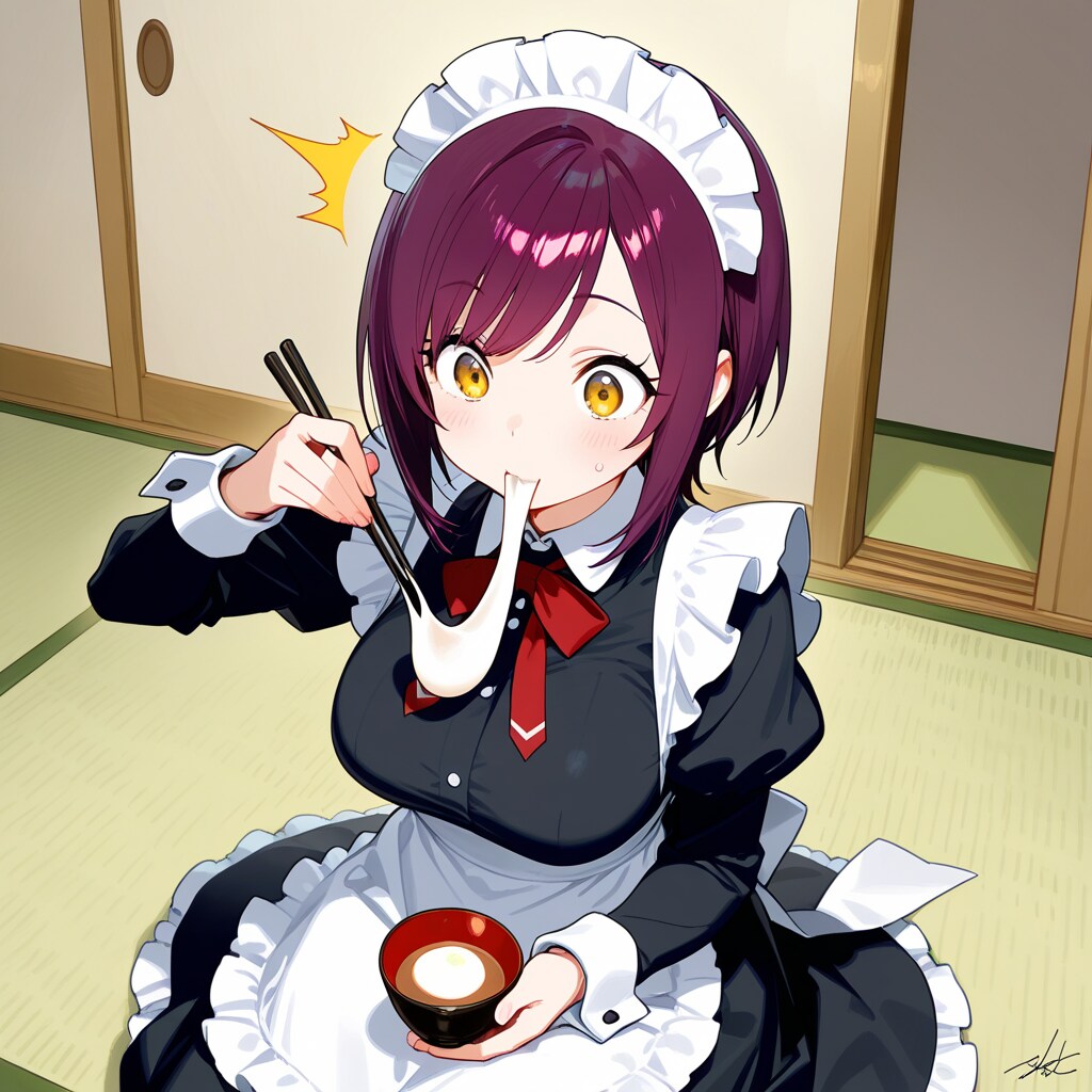 こんにちは（挨拶メイドの芽衣ちゃん）