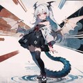 和風ドラゴンガール 3枚目