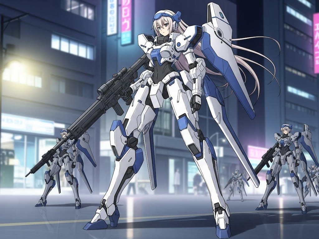 警察用装甲アンドロイド