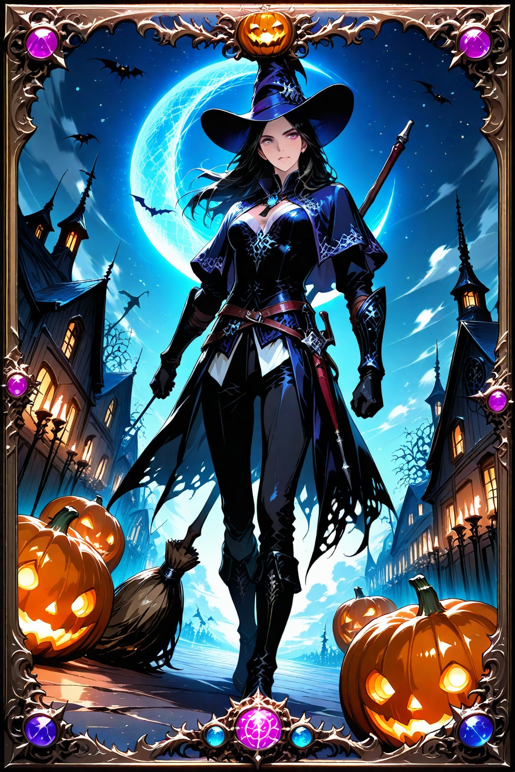 ハロウィンの魔女