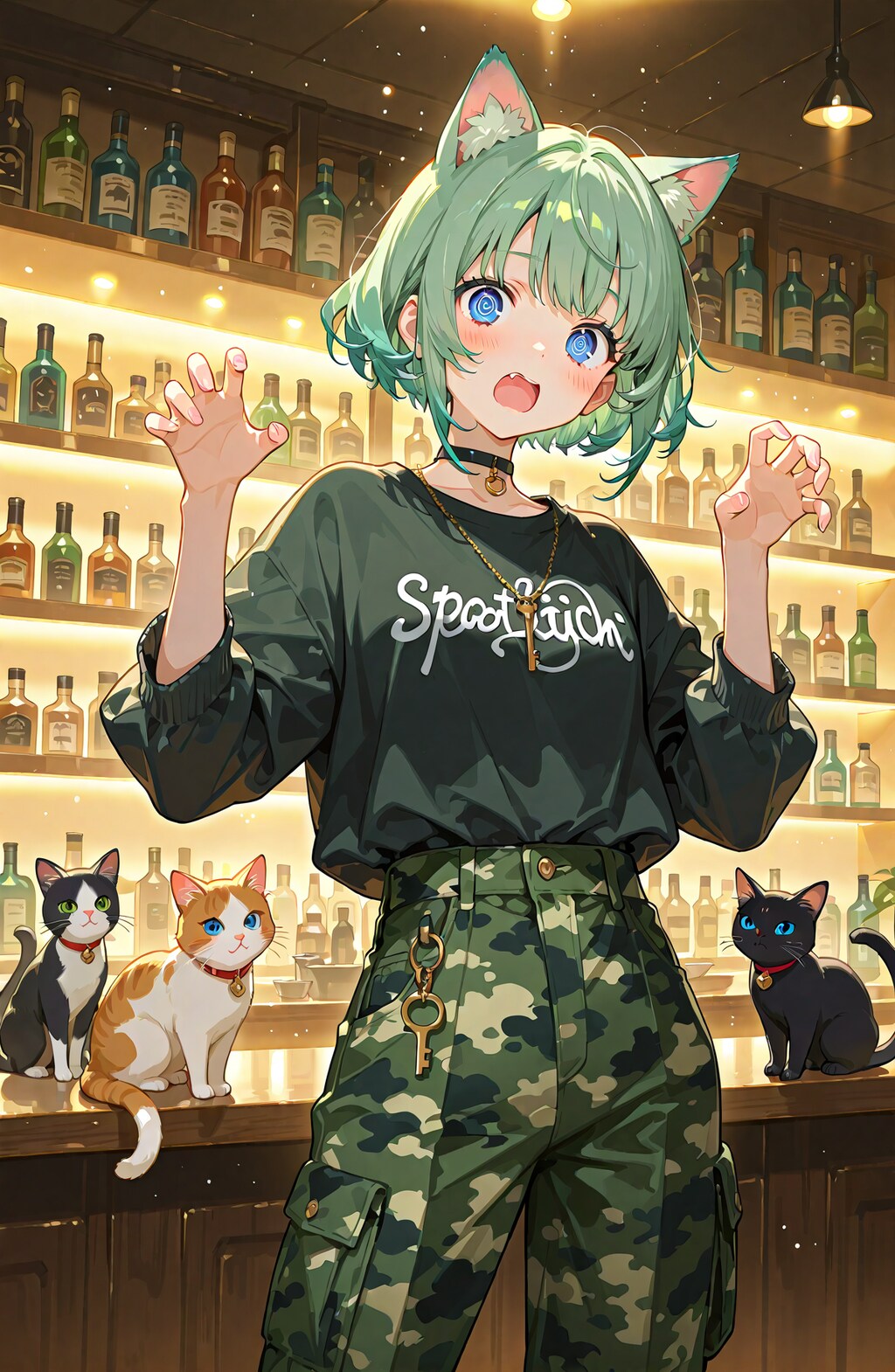 【ネタ】ねこBAR潜入作戦