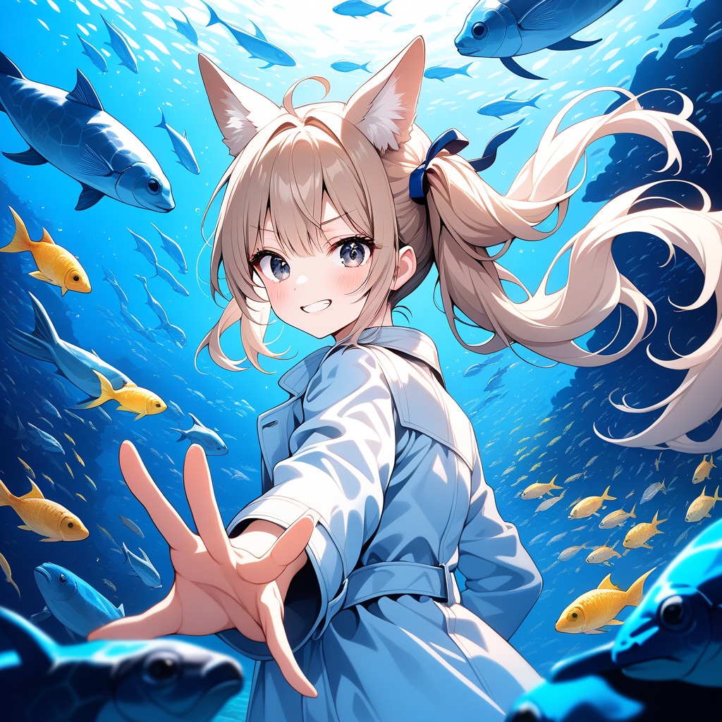 水族館デート狐娘・三女