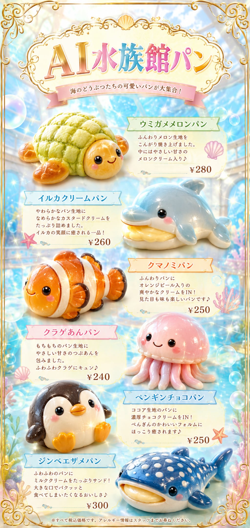 AI水族館パン