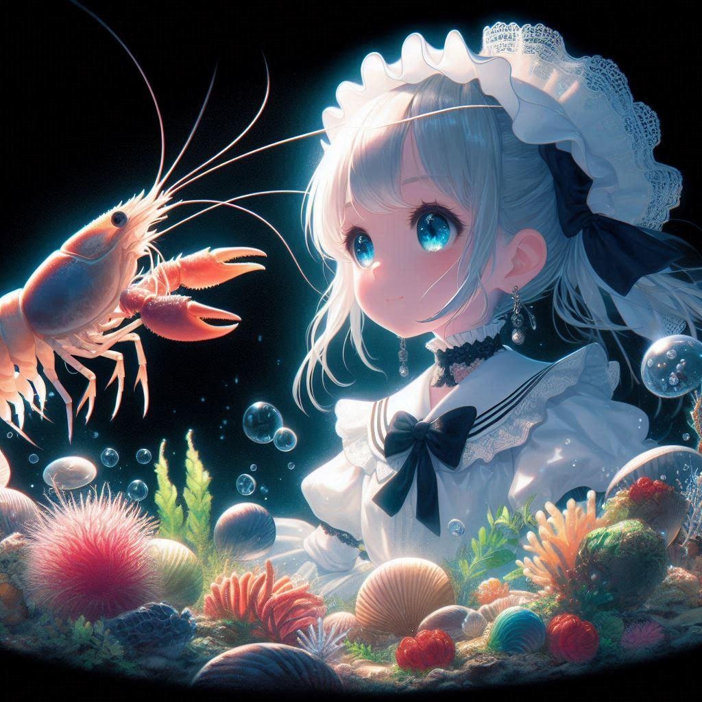 魔法少女になった海老