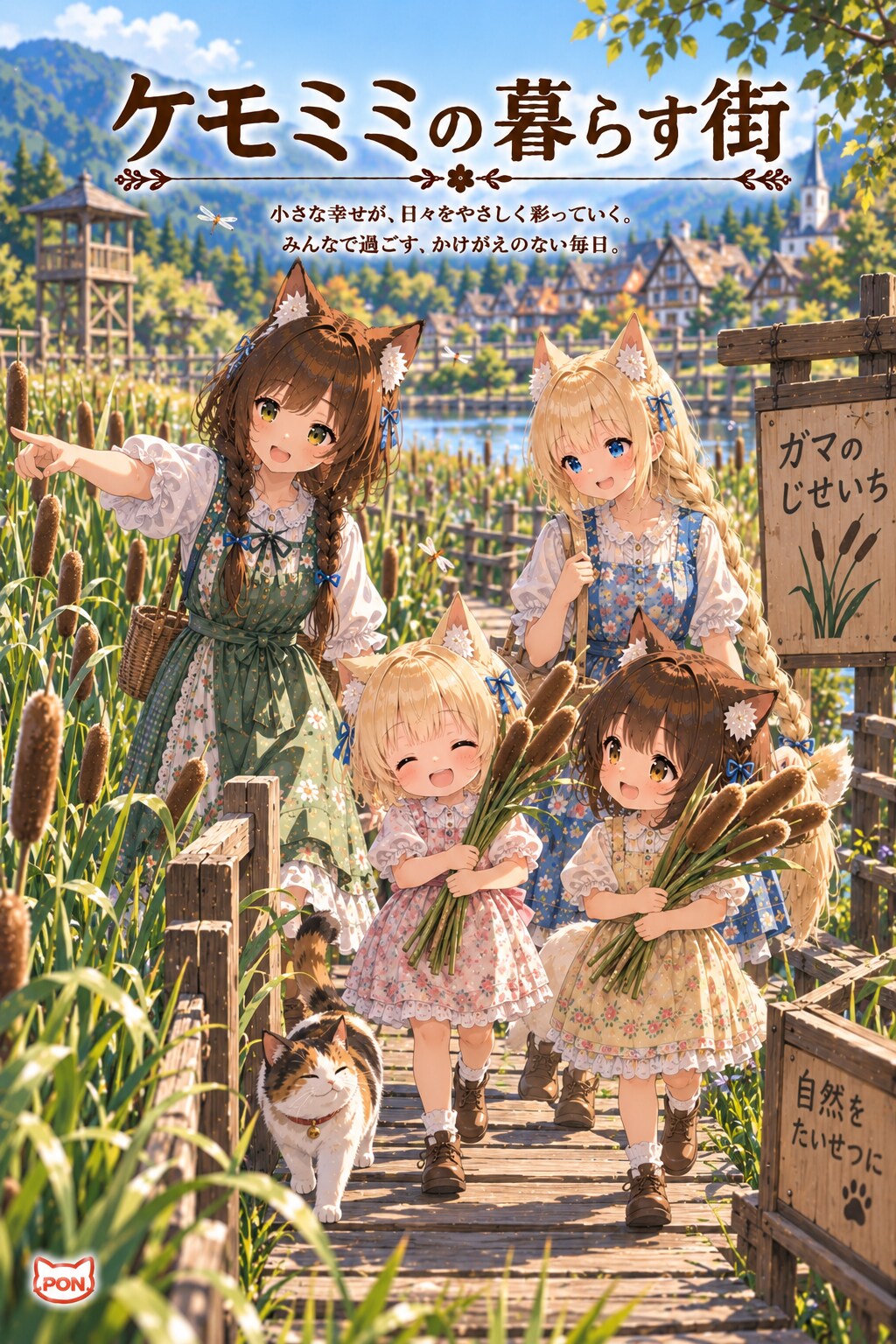 ケモミミの暮らす街