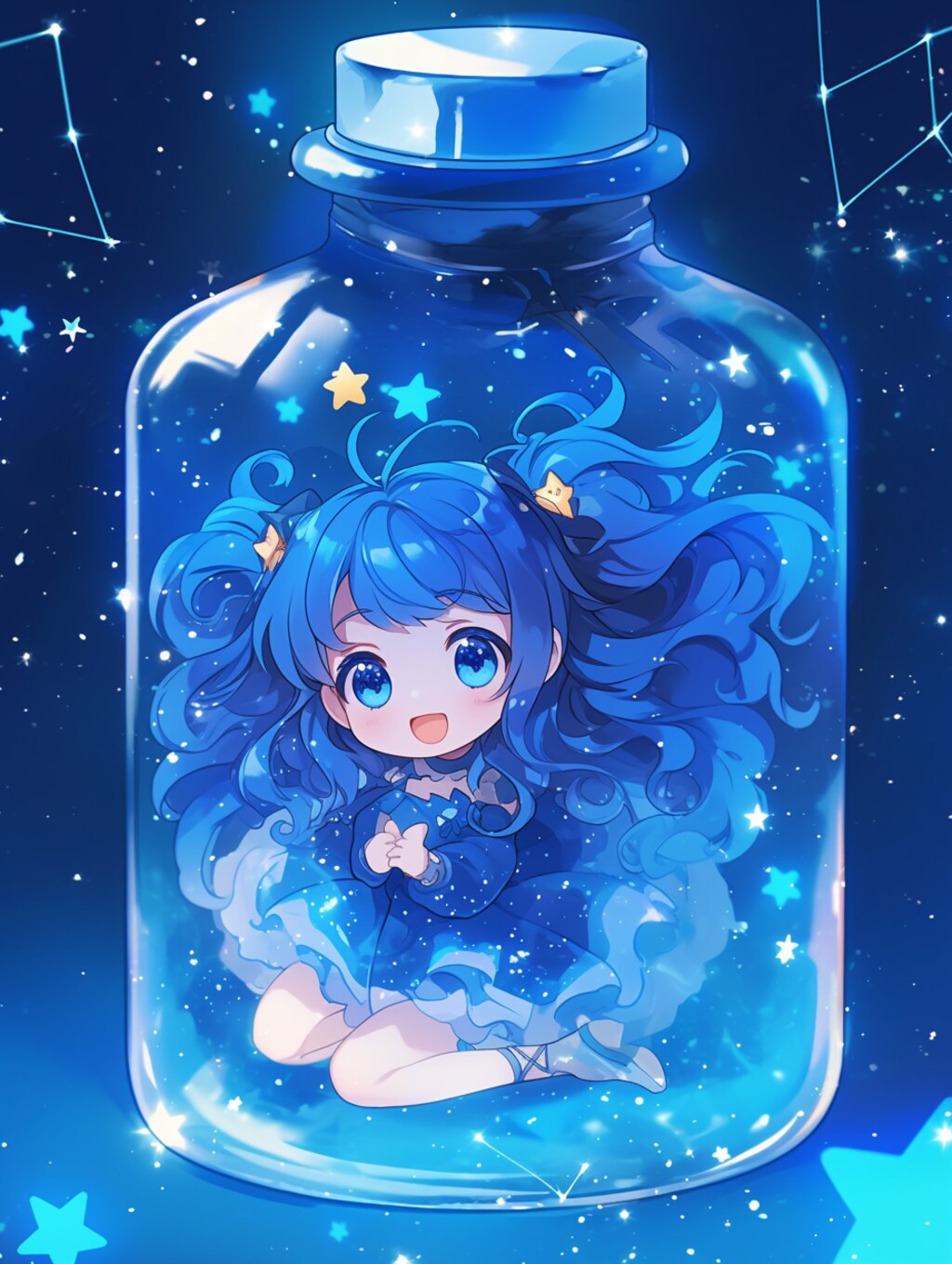 「瓶詰の少女」蒼68