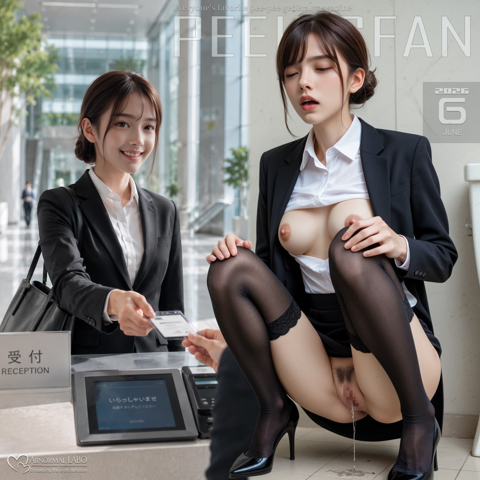 最終監視面接♡リクスー女子大生【PEEINGFAN】