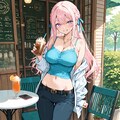 (ほぼ全モデル+α) 初夏のスナップ 7 (カフェ) 5枚目