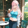 (ほぼ全モデル+α) 初夏のスナップ 7 (カフェ) 4枚目