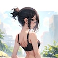スポブラの眼鏡っ娘 2枚目
