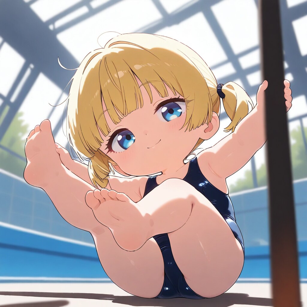 スク水のみんと(座り)