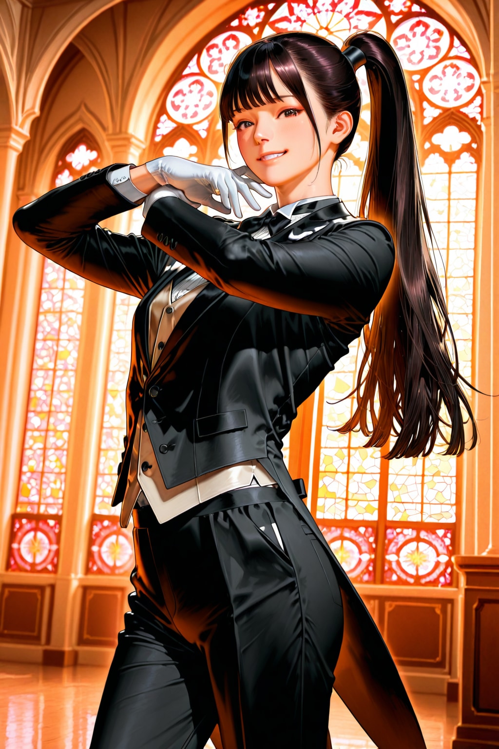 優雅な執事ちゃん