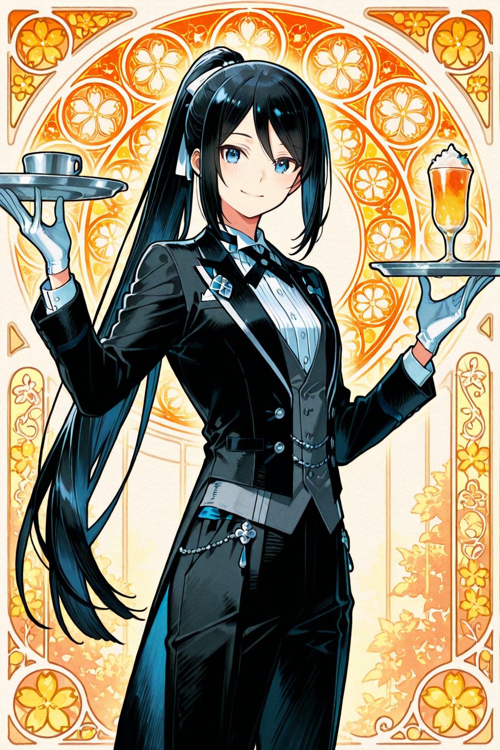 優雅な執事ちゃん