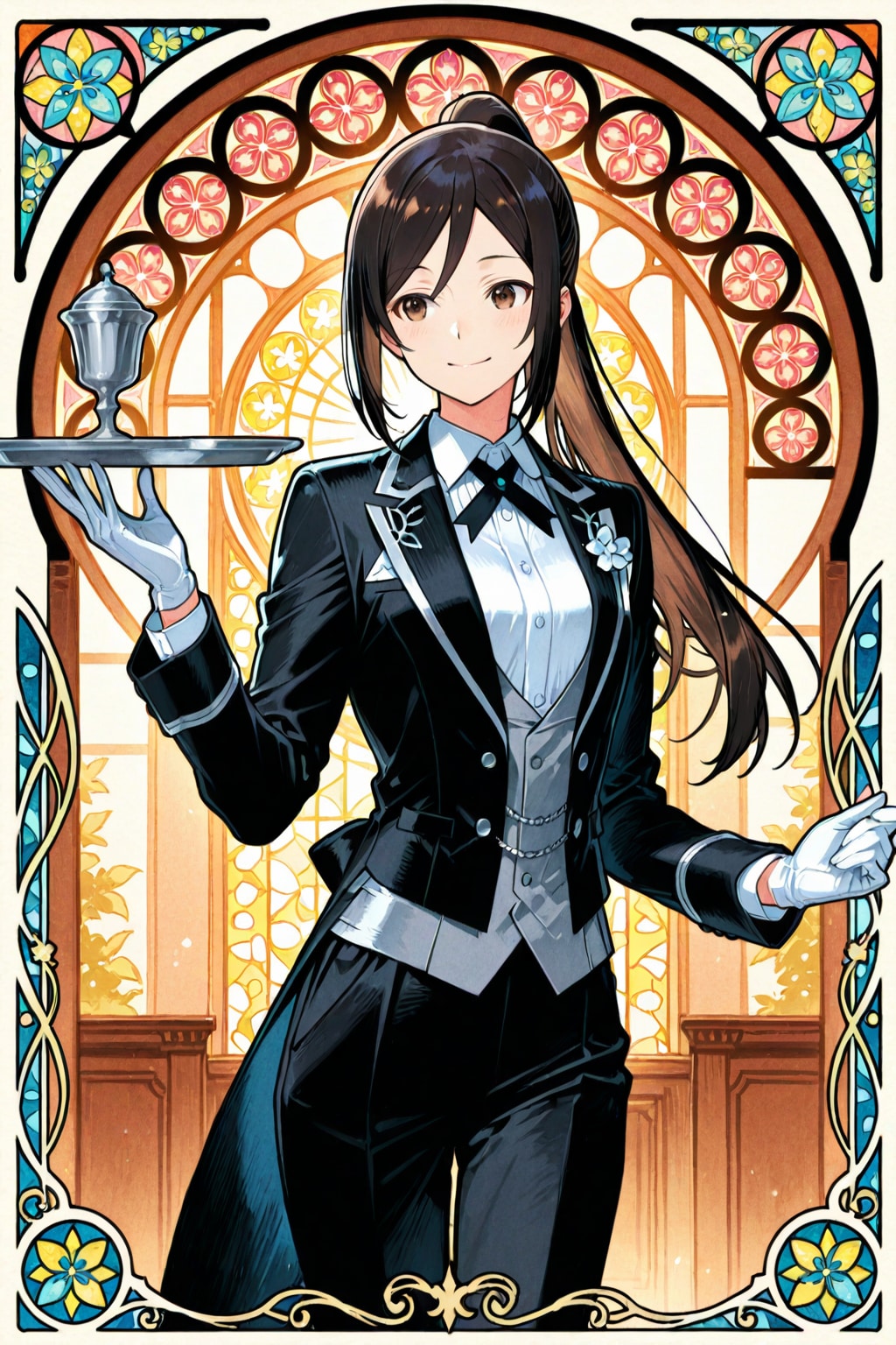 優雅な執事ちゃん