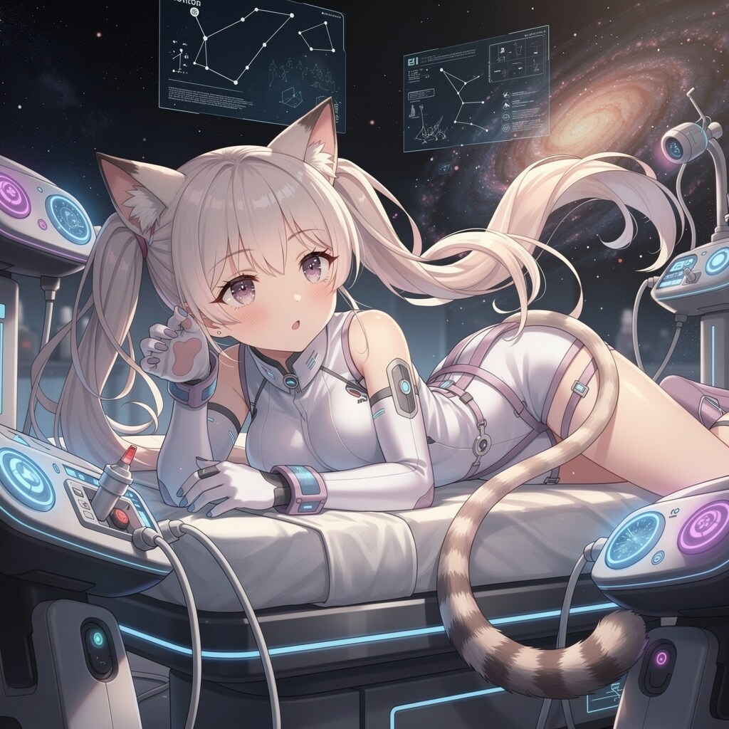 白ツイにゃん