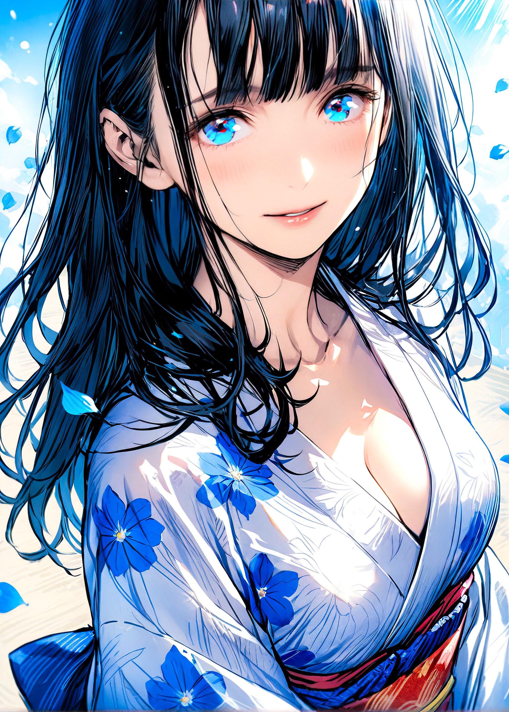 浴衣の人 | の人気AIイラスト・グラビア