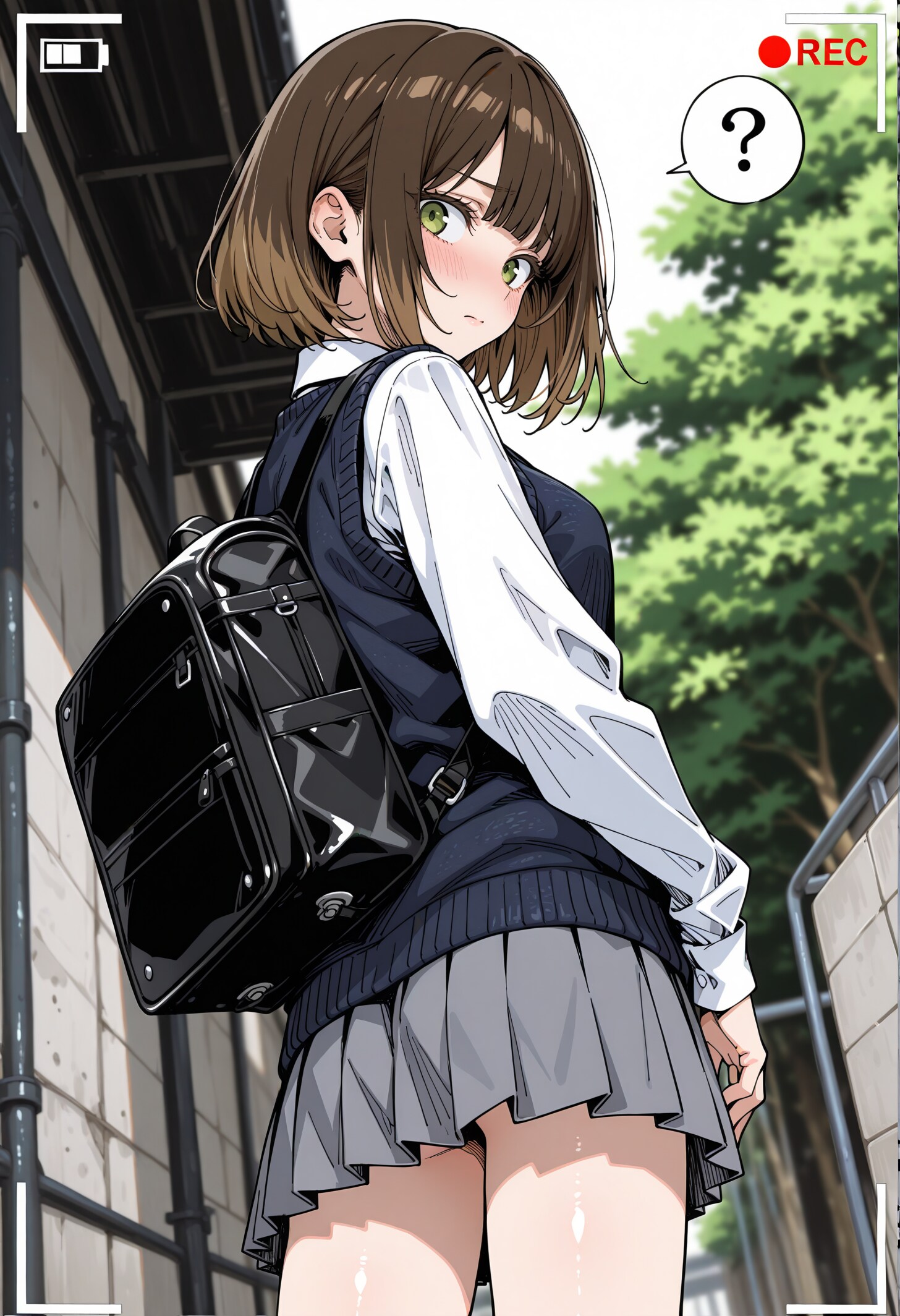 視線を感じる