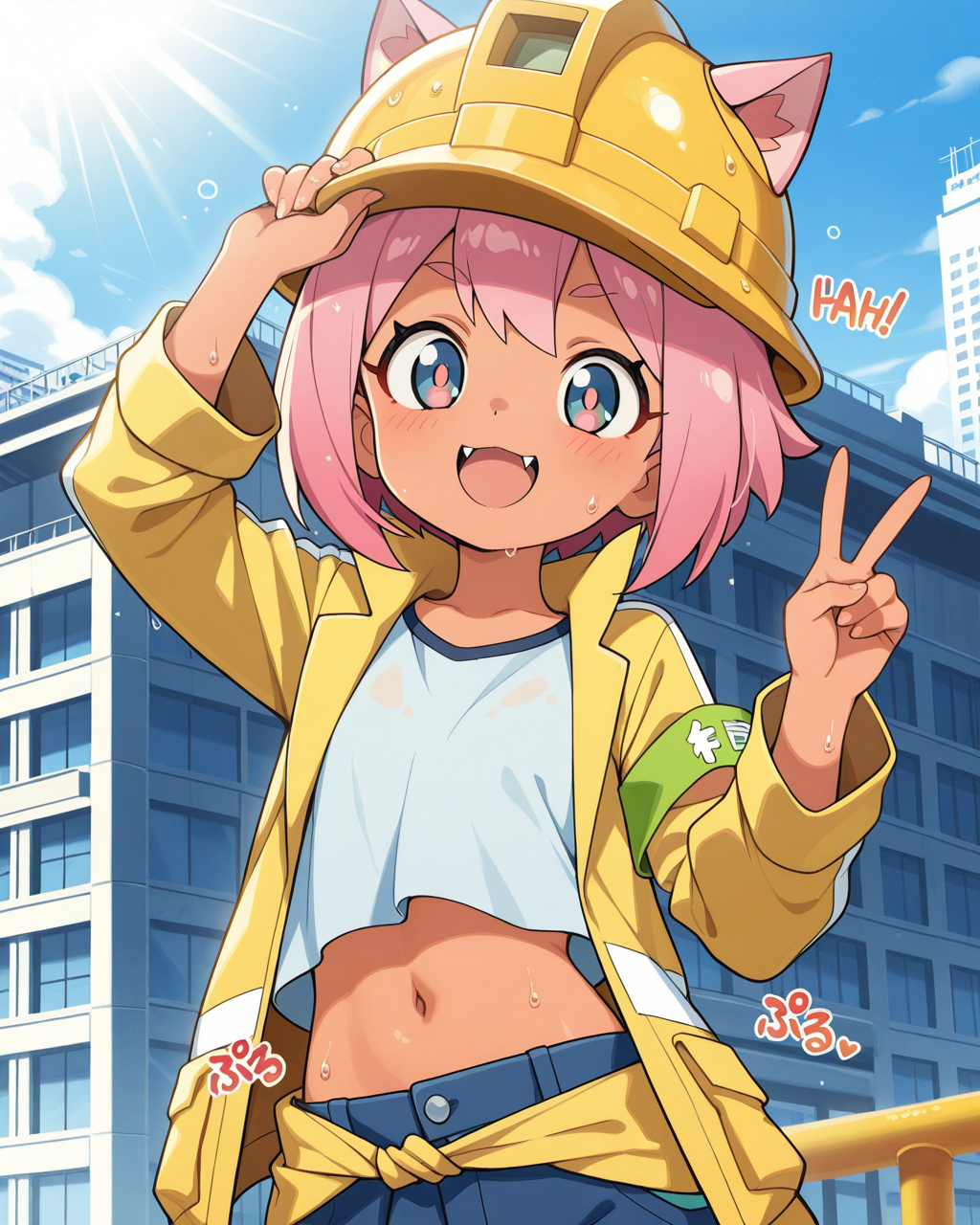 工事完了現場ねこ！！