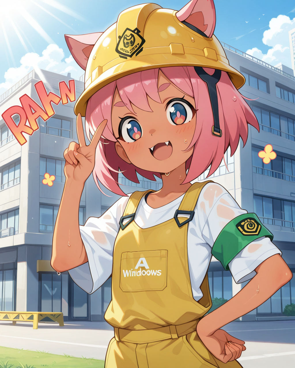 工事完了現場ねこ！！