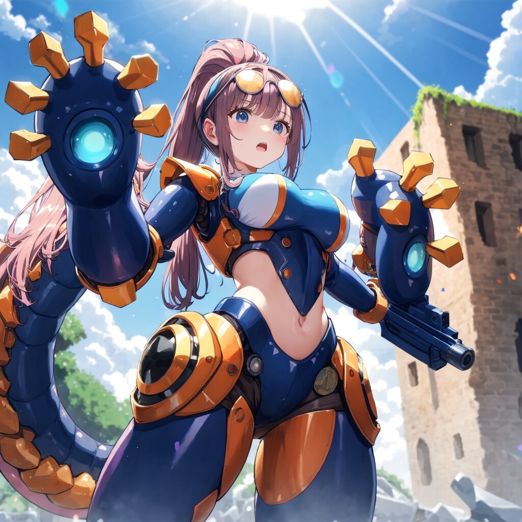 この戦闘スーツ、デザインが微妙なんだよね～。 | の人気AIイラスト・グラビア