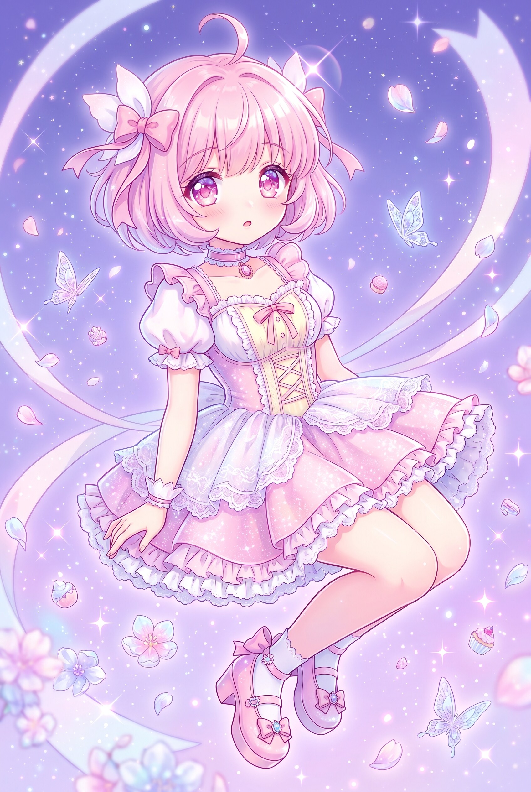 星屑揺籠の微睡 | の人気AIイラスト・グラビア