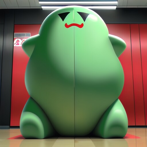 緑色のゆるキャラ | の人気AIイラスト・グラビア