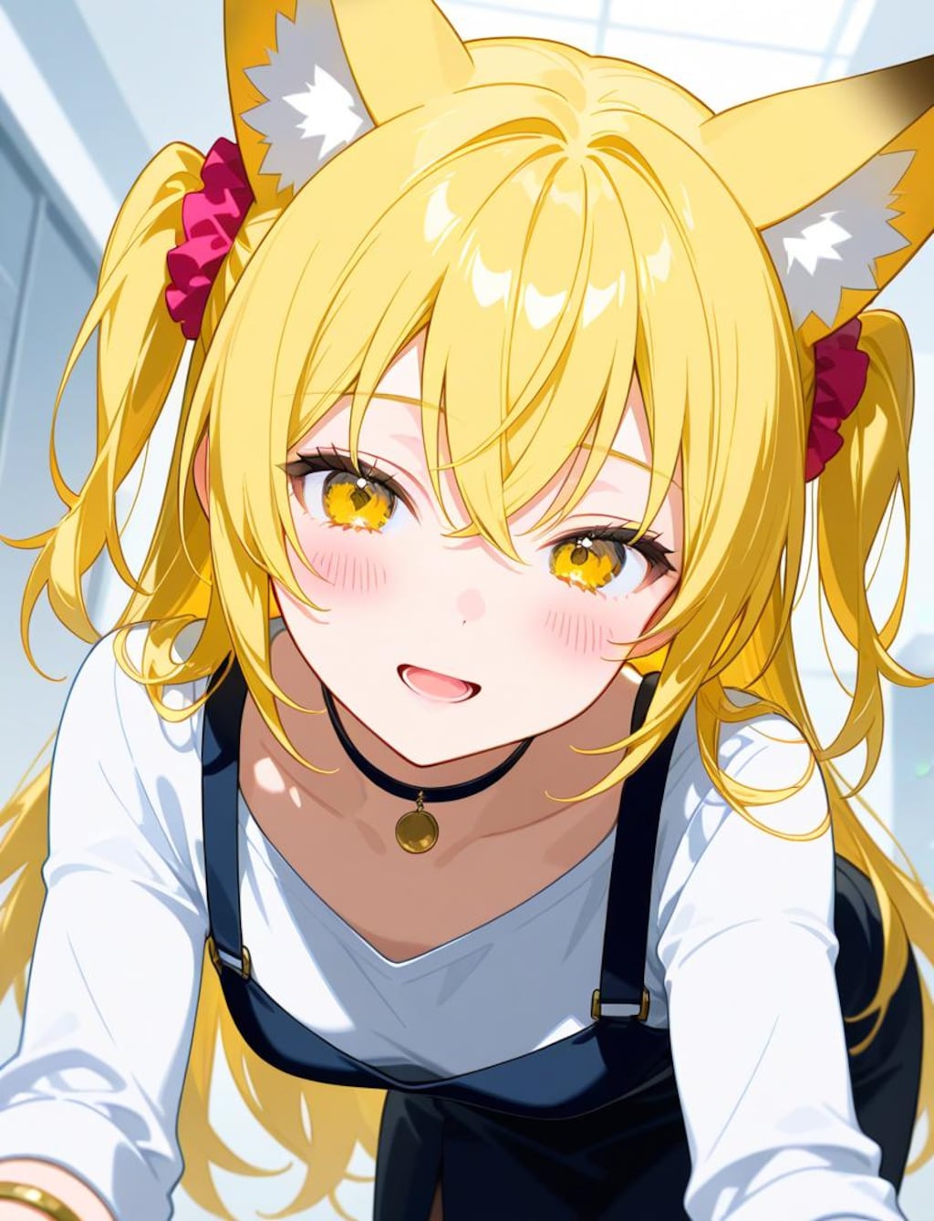 ねえ〜起きて〜。