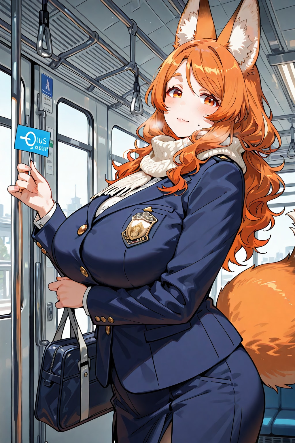 バスガイドになりきれなかったムチギツネ