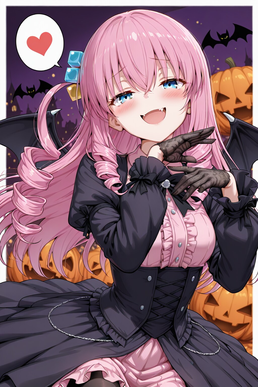 ぼっちハロウィン吸血鬼