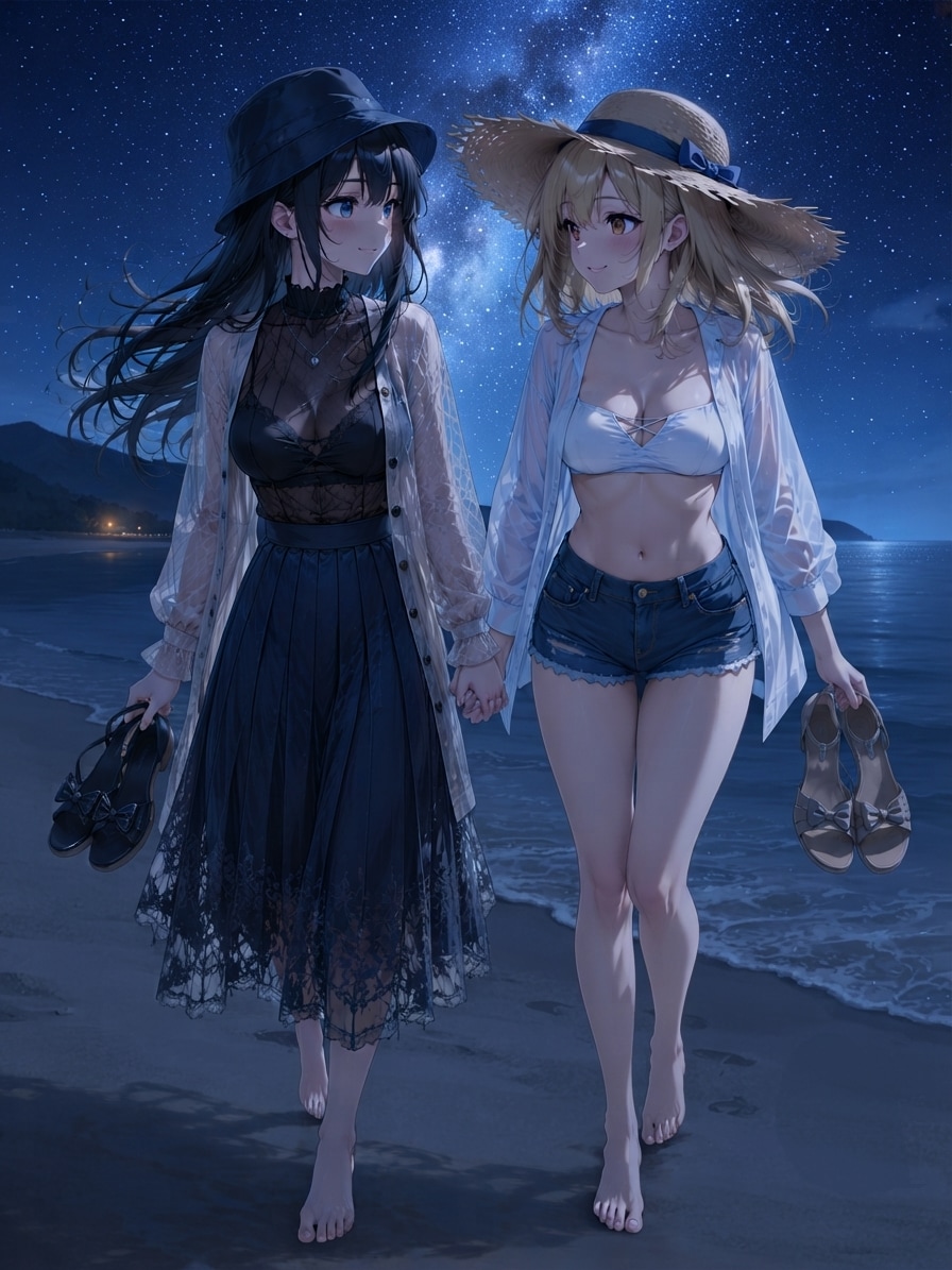 満天の星に包まれて