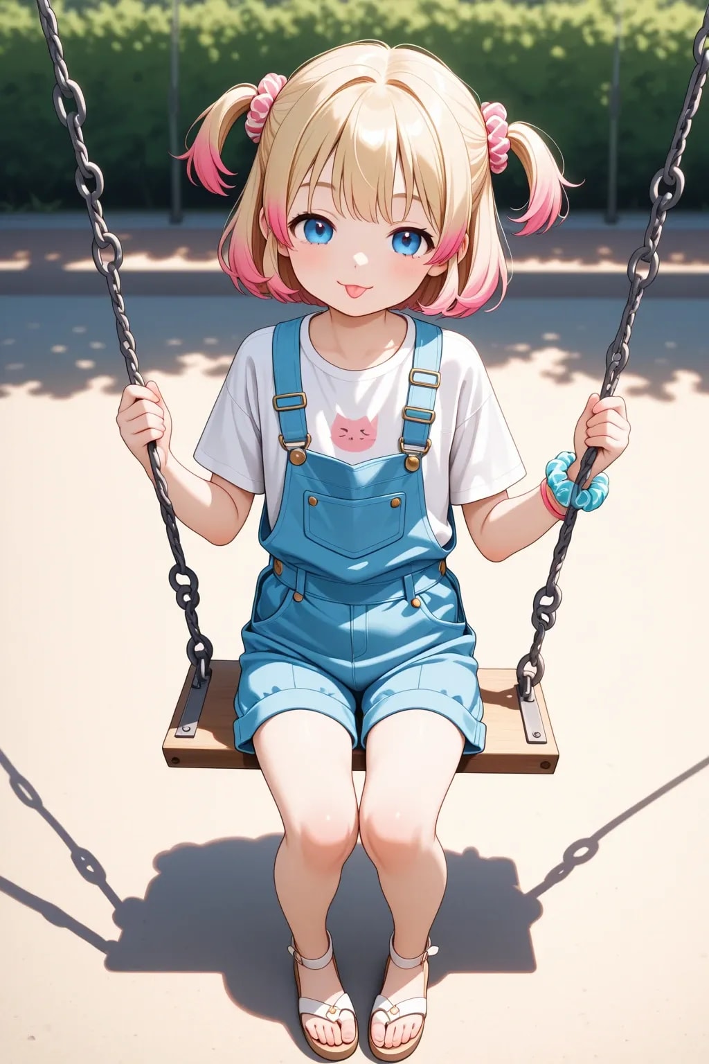 公園のアカリちゃん