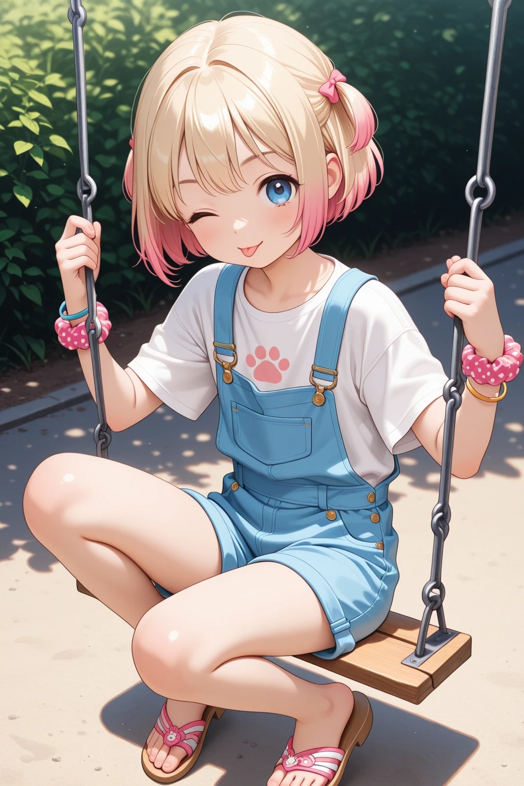 公園のアカリちゃん