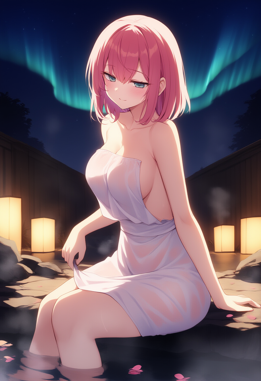 オーロラ露天風呂