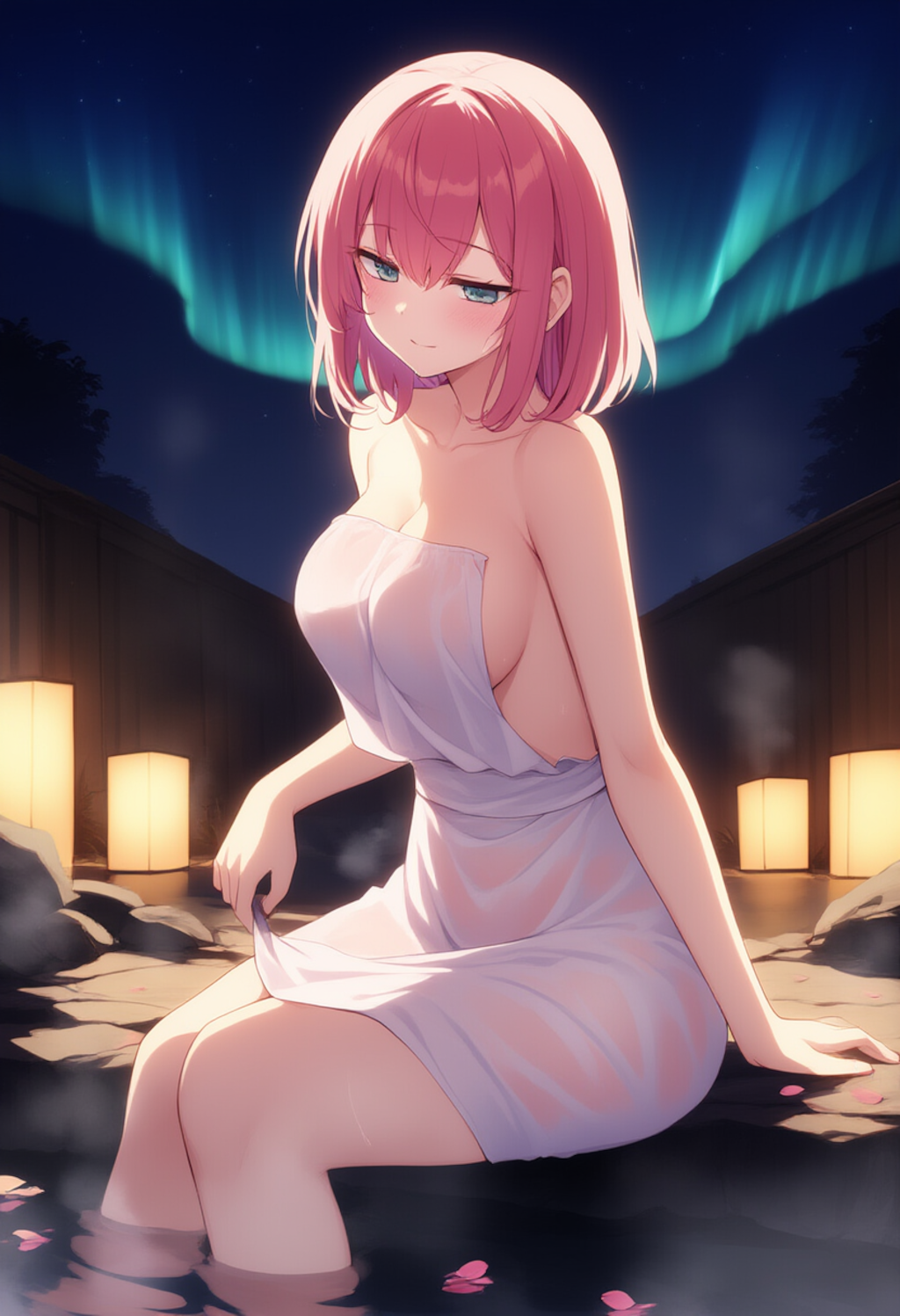 オーロラ露天風呂