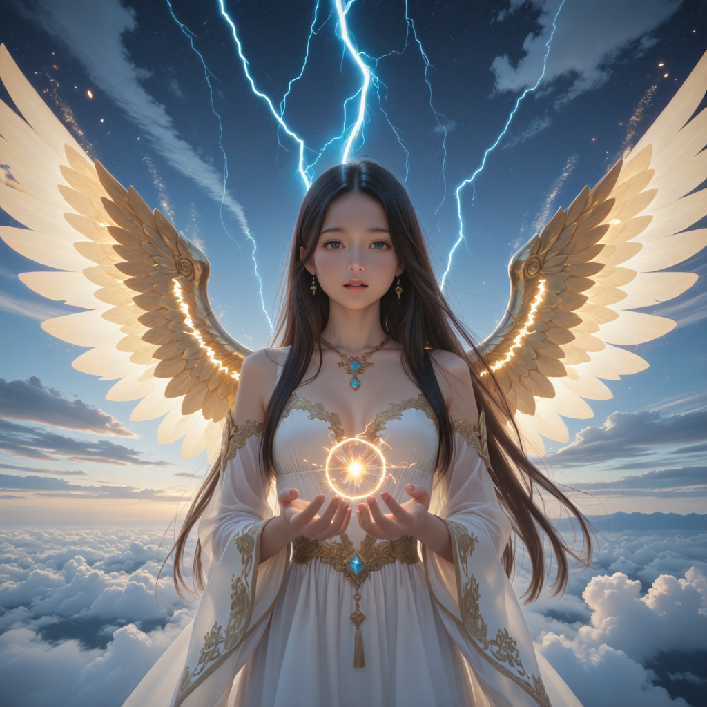 プリンセス魔法使い上空にて