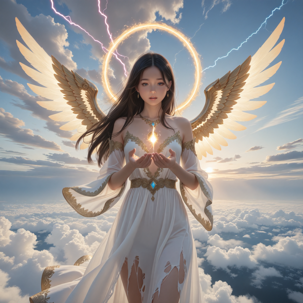 プリンセス魔法使い上空にて