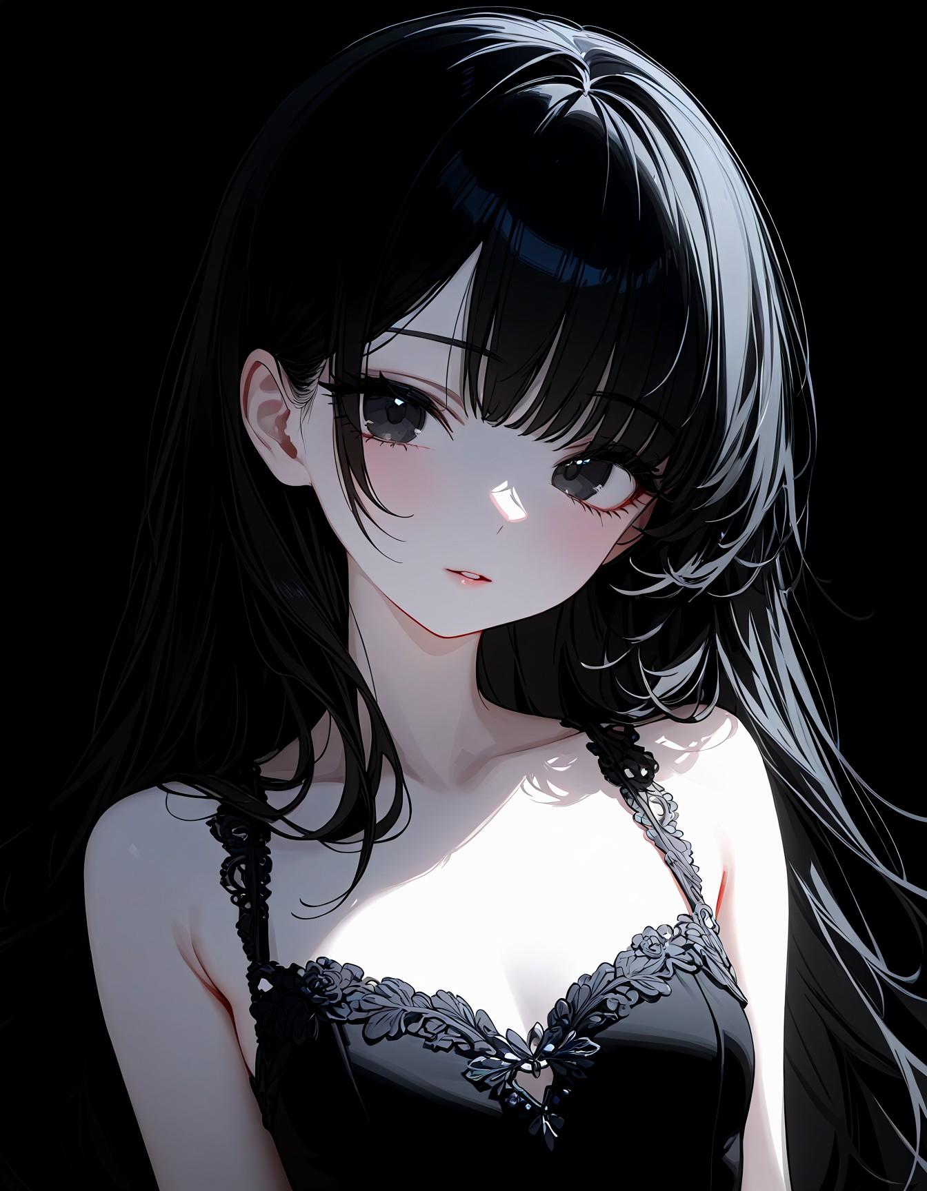 黒髪