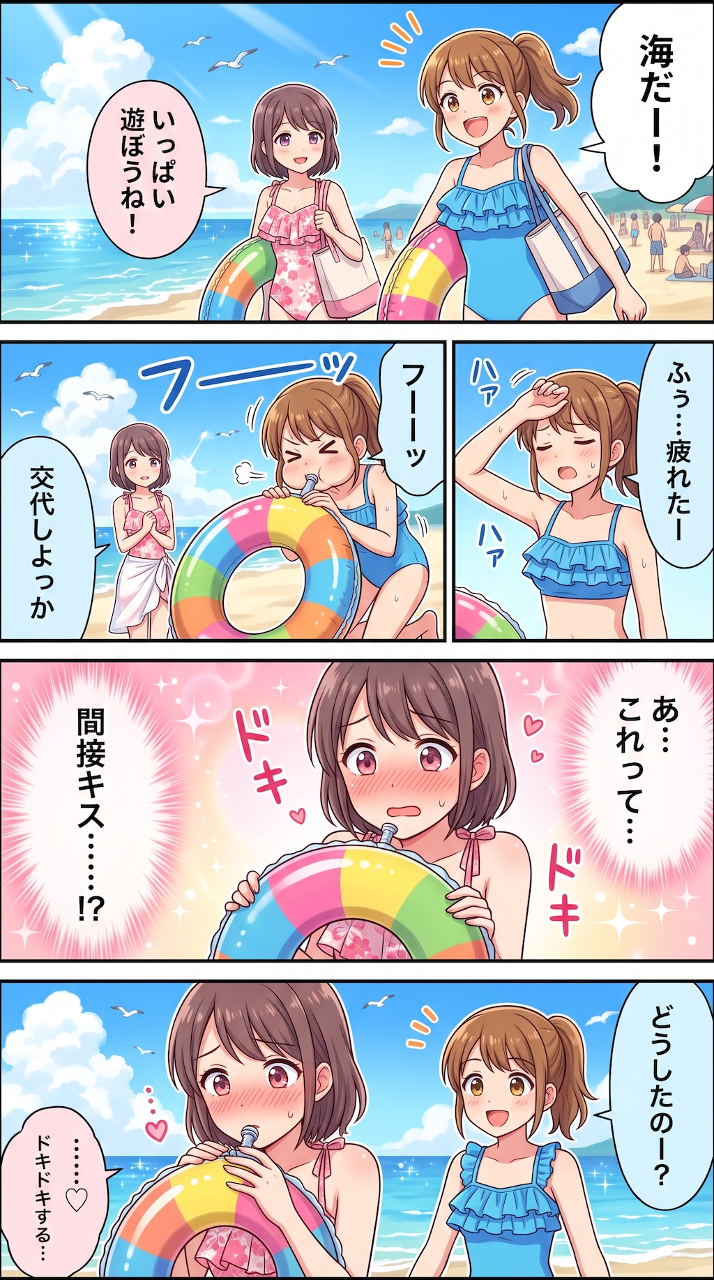 ドキドキ海水浴