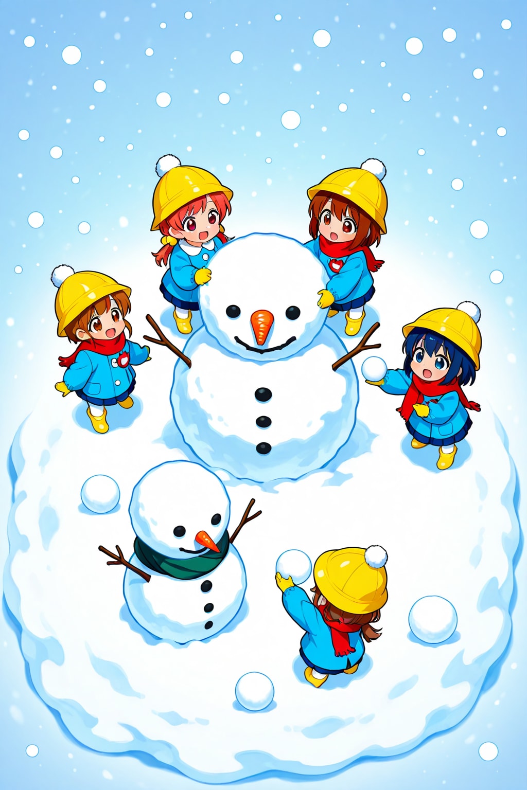 雪だるまを作ろう