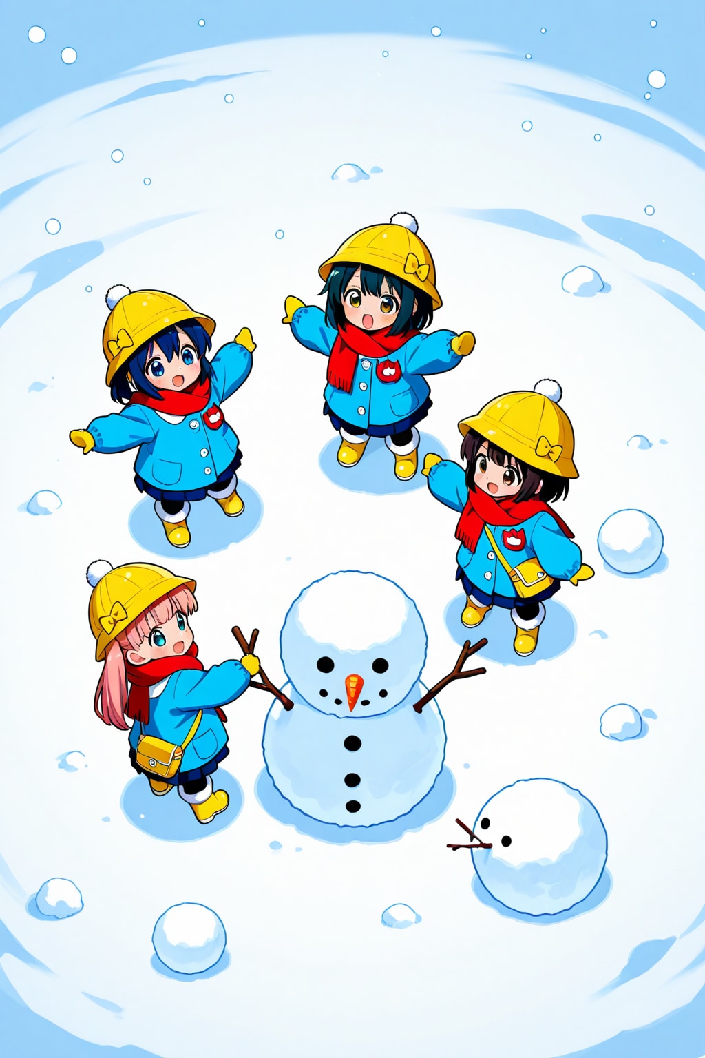 雪だるまを作ろう