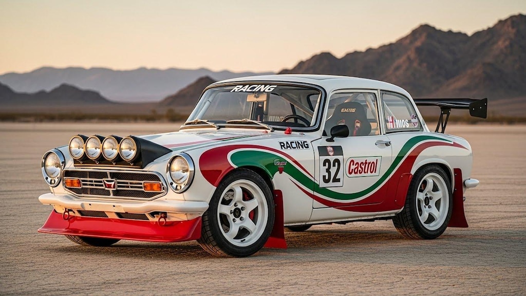 カストロールS800ラリーカー