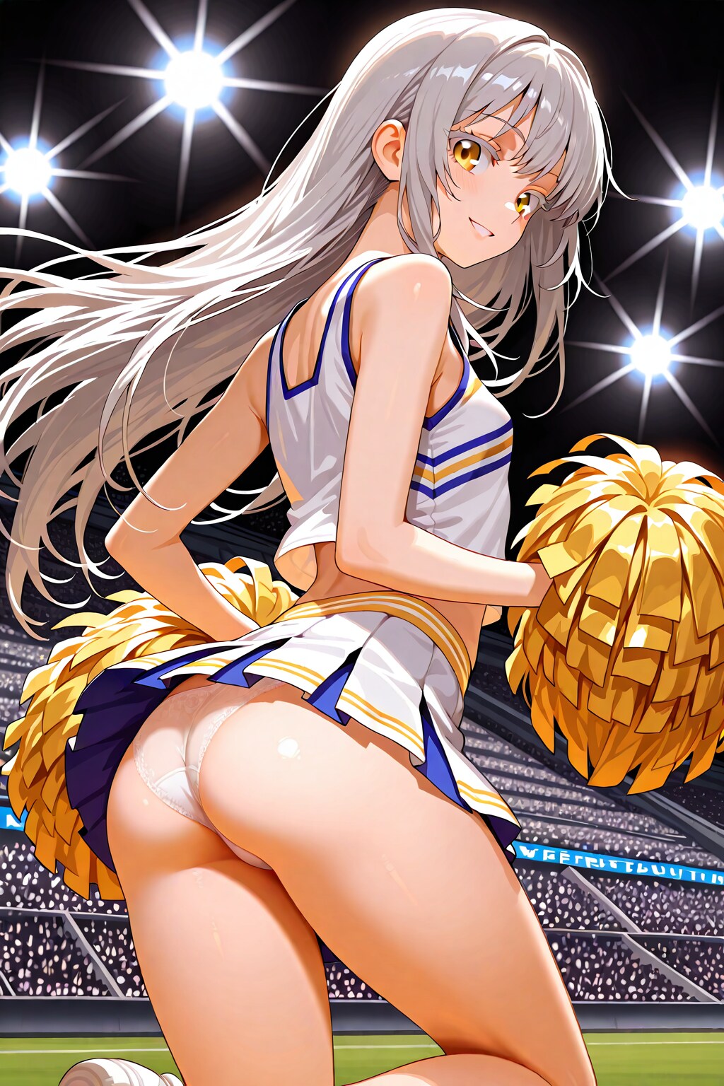 チアガール編、後ろから