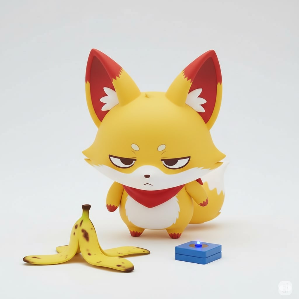 Bluetooth対応バナナの皮