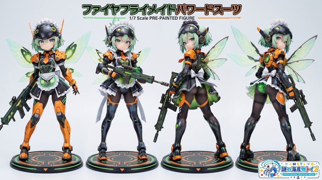ファイヤフライメイドパワードスーツ、月面に立つ！