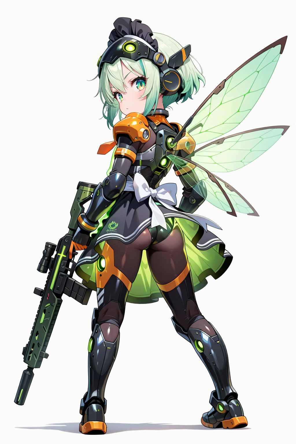 ファイヤフライメイドパワードスーツ、月面に立つ！