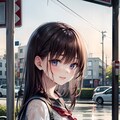 急に降って来たね 2枚目