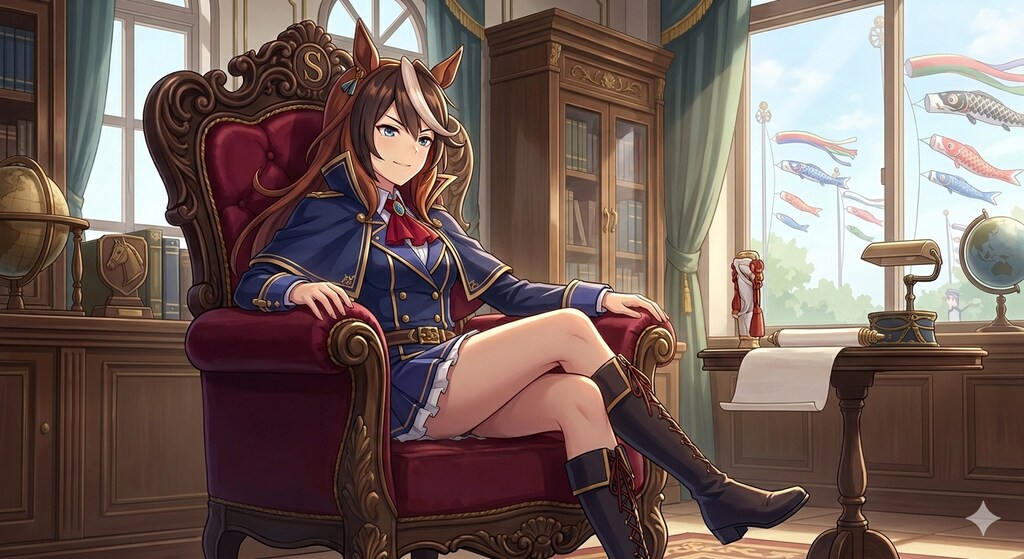 皇帝のシンボリルドルフ